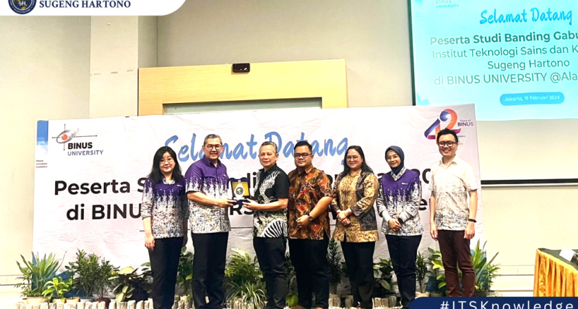 Institut Teknologi Sains dan Kesehatan (ITSK) Sugeng Hartono Melakukan Studi Banding ke Binus University untuk Meningkatkan Kualitas Pendidikan