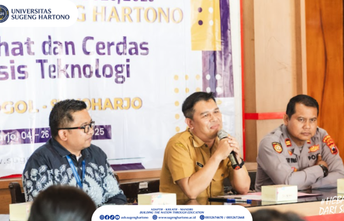 Universitas Sugeng Hartono Officially Sends Off Students for KKN 2025Carrying the Theme “Technology-Based Healthy and Smart Villages”