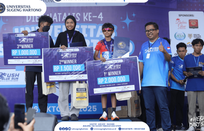 Universitas Sugeng Hartono Successfully Concludes Its 4th Anniversary Celebration with the Spirit of “Young, Great, Get Beyond”